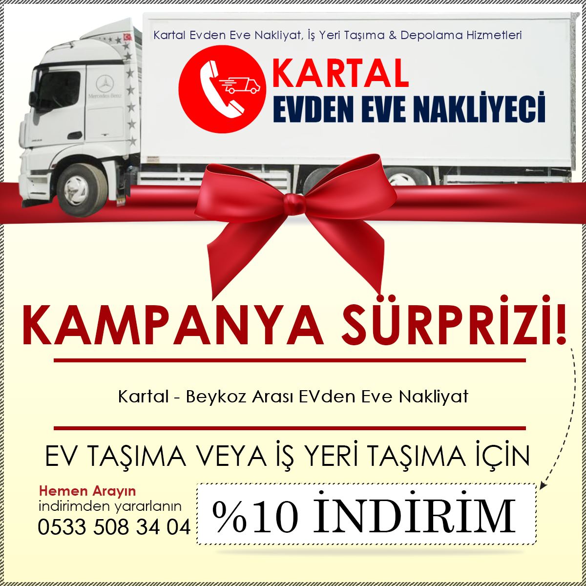 Kartal - Beykoz Arası EVden Eve Nakliyat