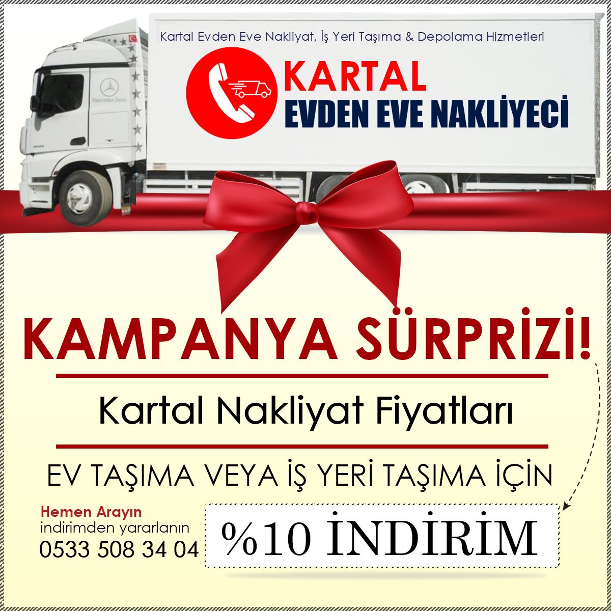 Kartal Nakliyat Fiyatları