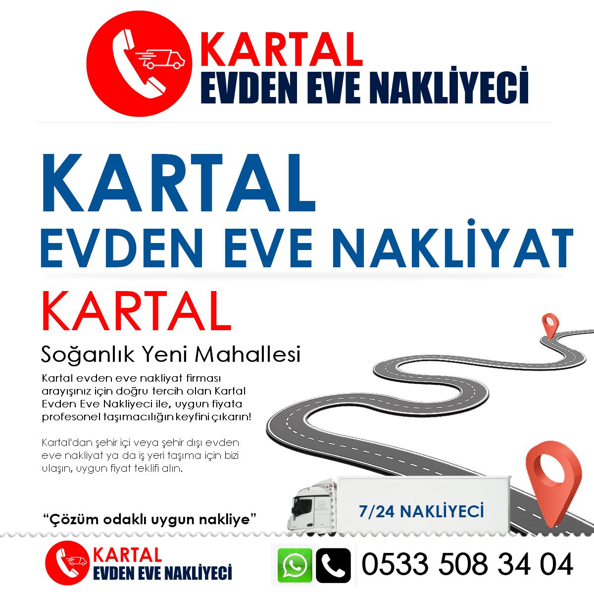 Soğanlık Yeni EVden Eve Nakliyat ve İş Yeri Taşıma